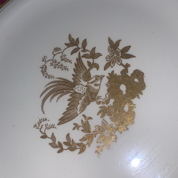 0610 Set of 2 Westminster Series Tuscan Bone China Salad Plates - Picture 4 of 7